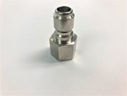 Quick Connect Stainless Steel Plug 3/8 FPT
