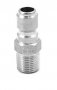 Quick Connect Stainless Steel Plug 3/8 MPT