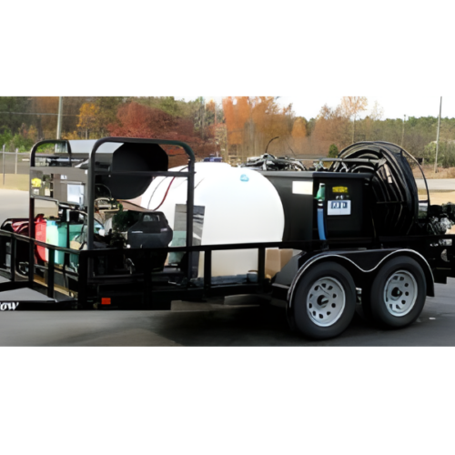 Hot Water Pressure Washer Capture & Recycle Rig Portable Trailer System