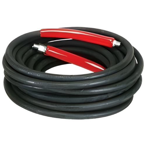 2 Wire Hot Water Hose 3/8x100'  6000 PSI