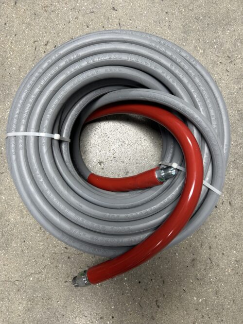 NM Double 3/8" 100ft Hot Water Pressure Hose 6000PSI