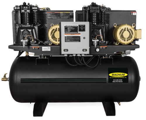 120-Gallon Two Stage Electric Duplex Series - 7.5 HP