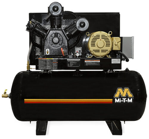120-Gallon Two Stage Electric Simplex Series - 15.0 HP